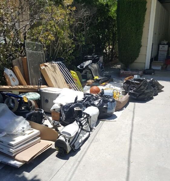 junk hauling Pasadena, yard waste, appliance removal, garage clean-up