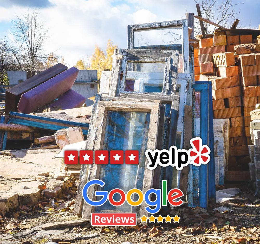 Junk Removal yard waste clean up Pasadena, CA