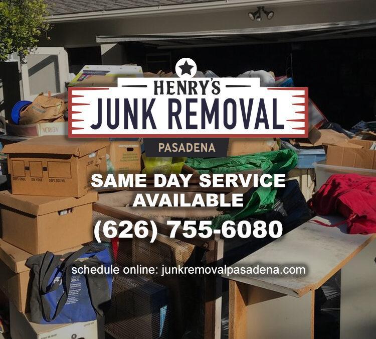 Same Day Junk Removal Pasadena