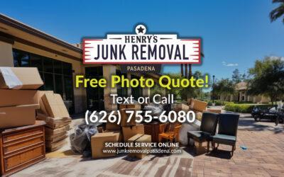 Pasadena’s Junk Removal Solution: End Your Summer Clutter-Free!