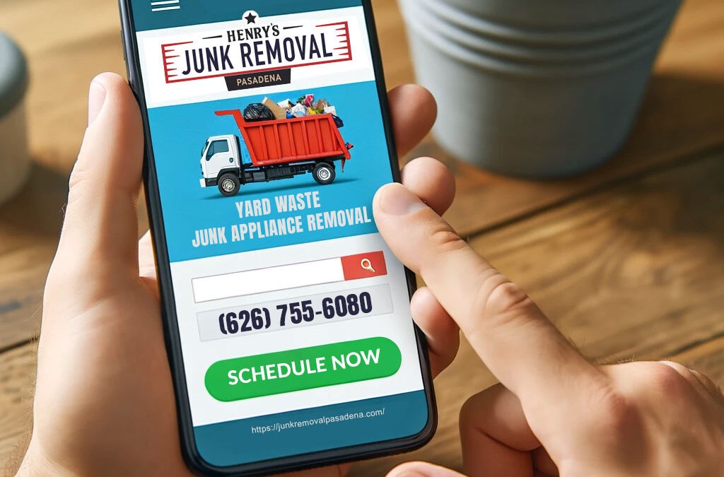 book a junk removal service