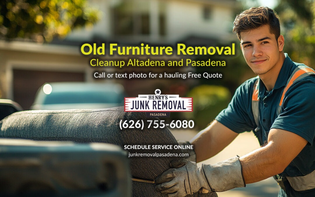 Got Old Furniture or Junk? We Haul It All Away!