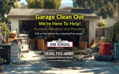 Garage Clean Outs in Pasadena!