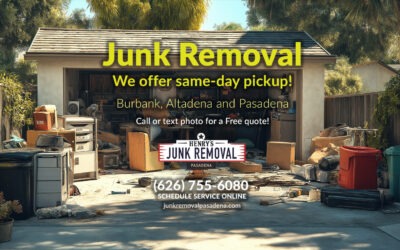 Remove busted fridge, old TV, computer or pile of rubble!