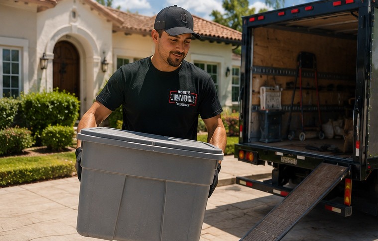 storage space cleanout junk removal pasadena